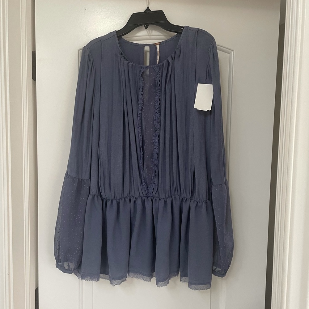 Free people peplum top